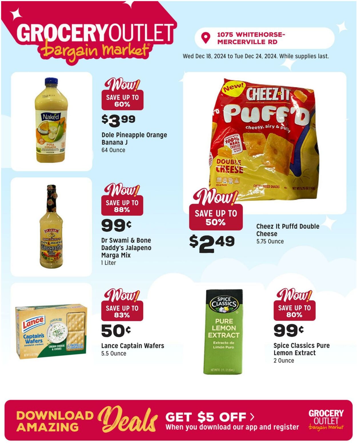 Weekly ad Grocery Outlet 12/18/2024 - 12/25/2024