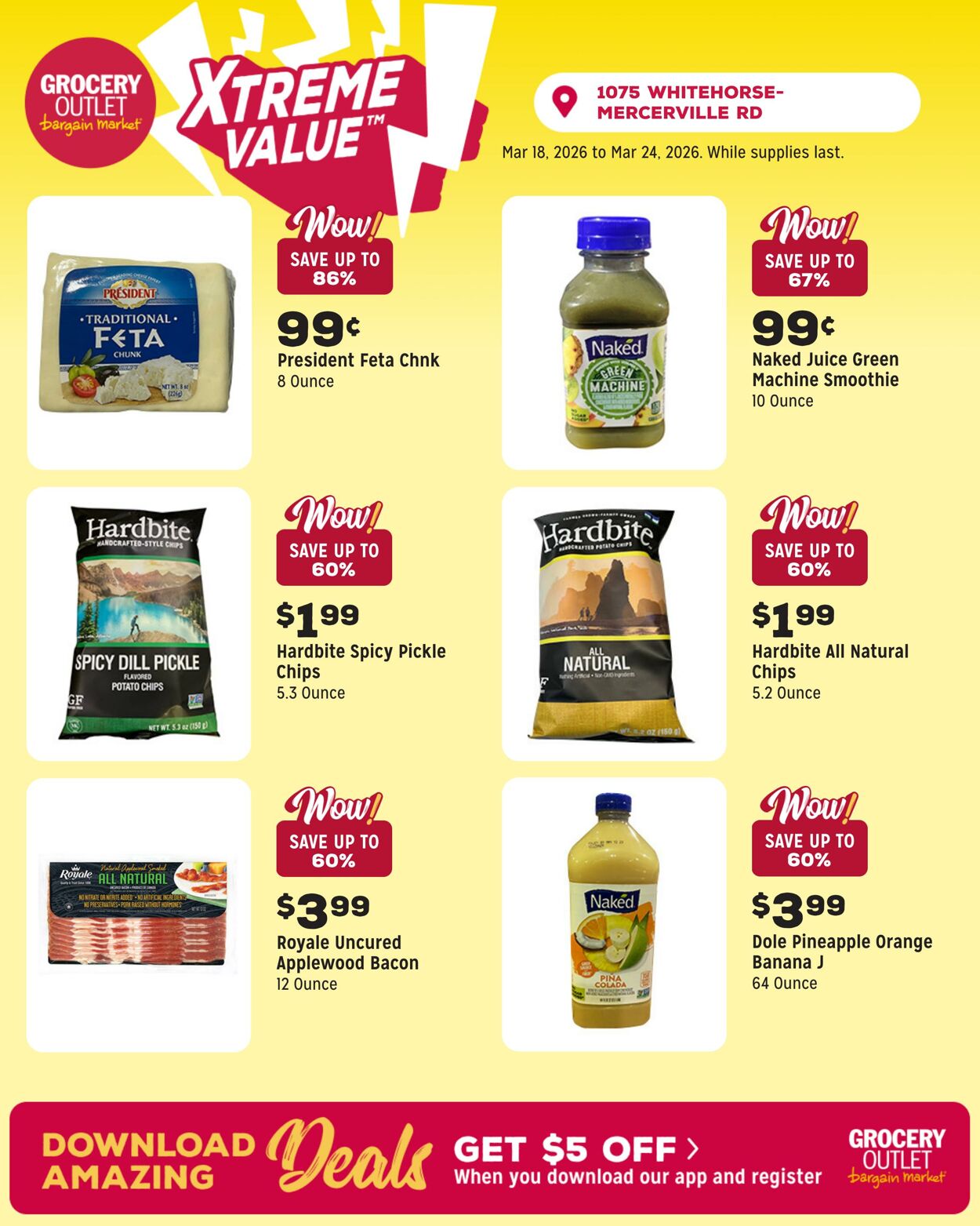 Weekly ad Grocery Outlet 03/18/2026 - 03/24/2026