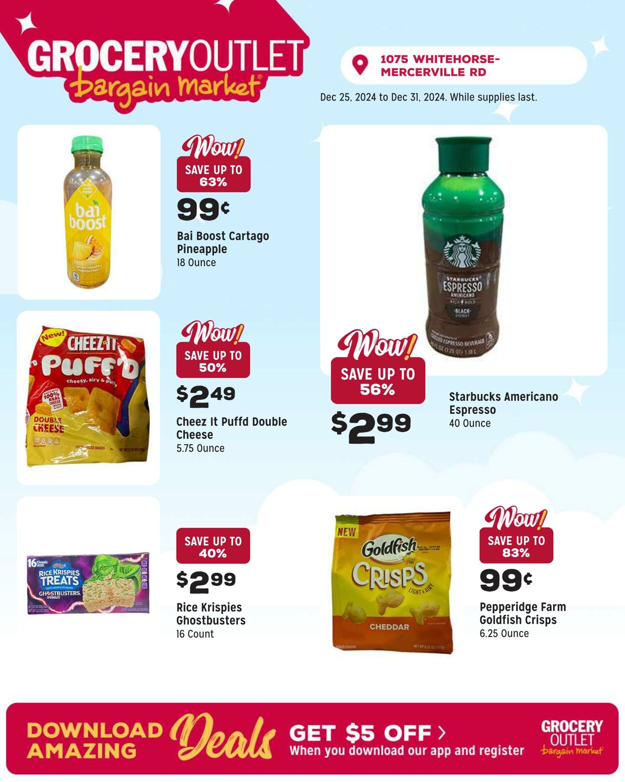 Weekly ad Grocery Outlet 12/25/2024 - 12/31/2024