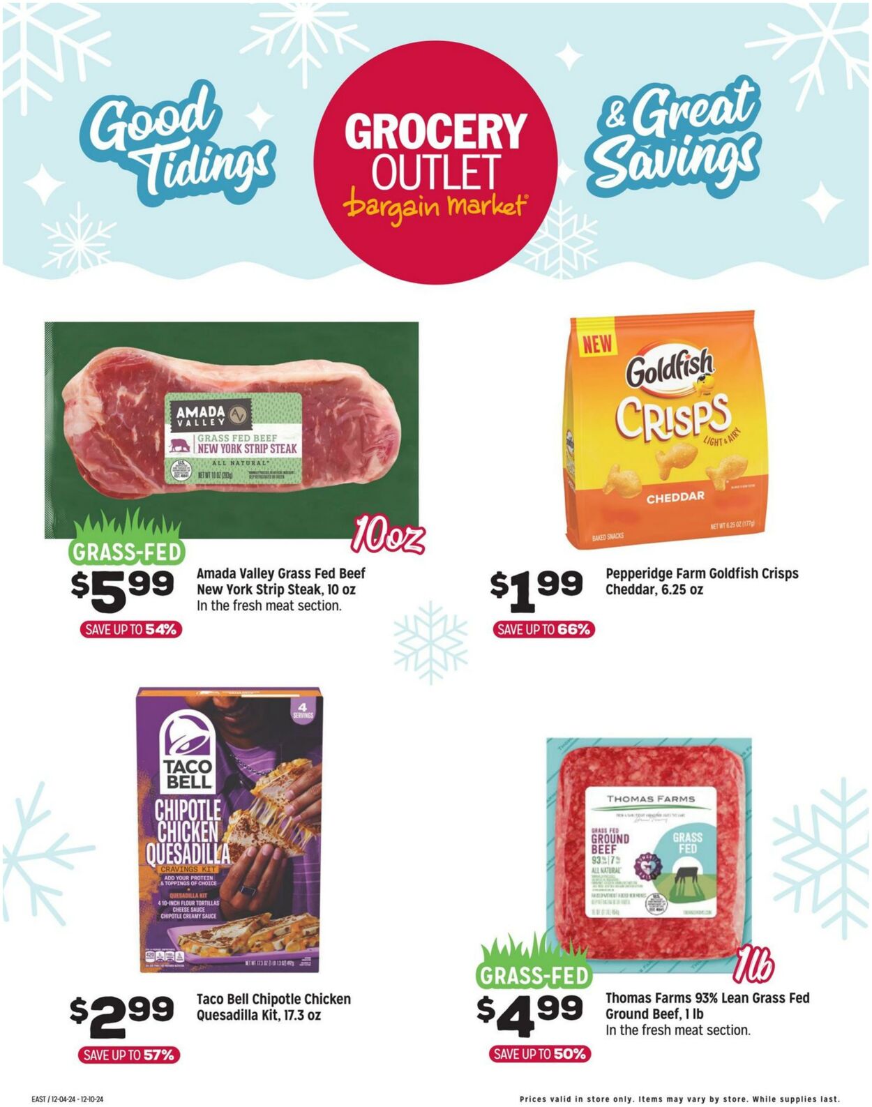 Weekly ad Grocery Outlet 12/04/2024 - 12/10/2024