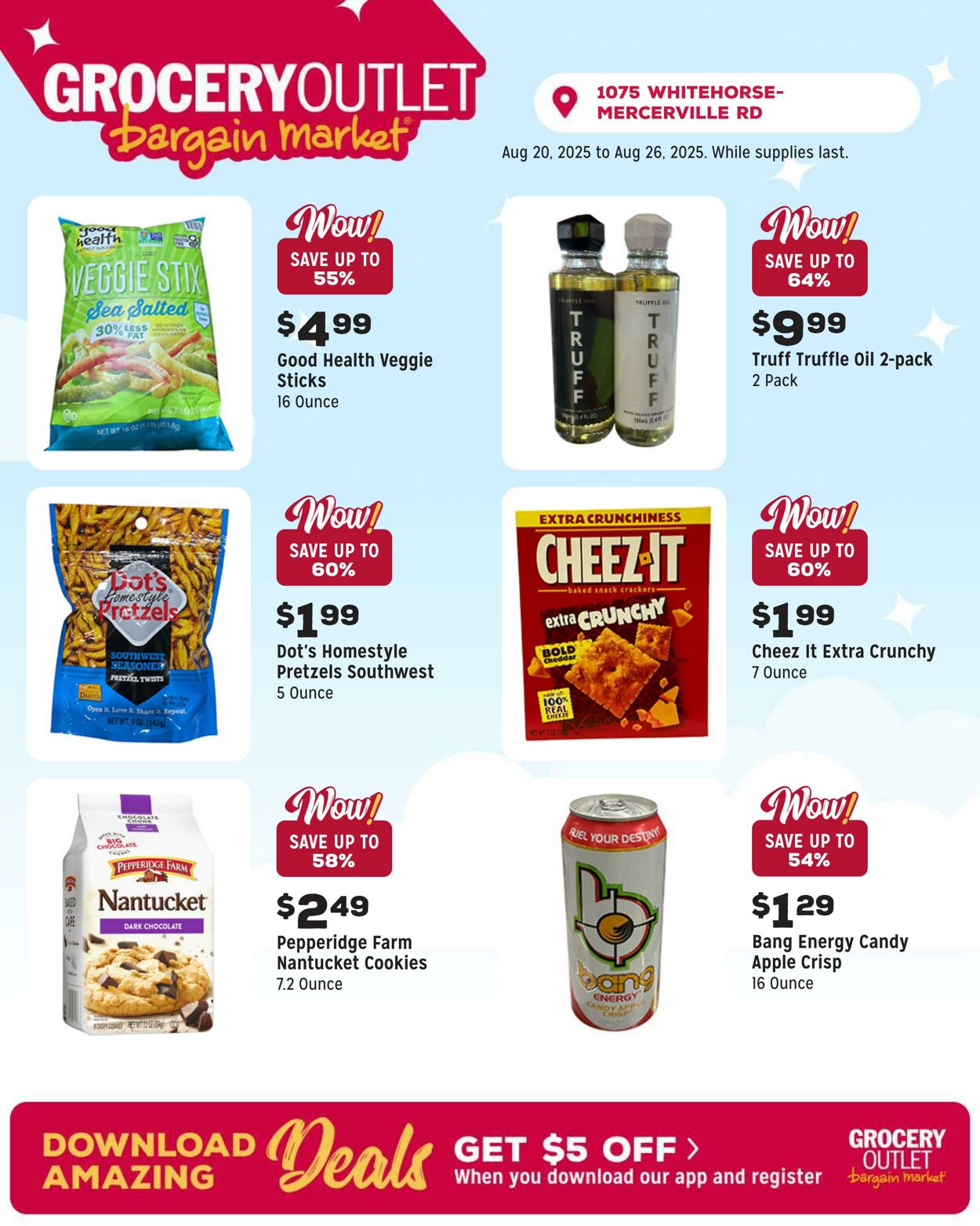 Weekly ad Grocery Outlet 08/20/2025 - 08/26/2025