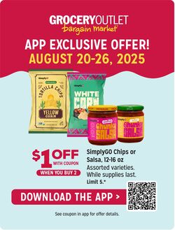 Weekly ad Grocery Outlet 08/20/2025 - 08/26/2025
