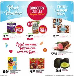 Weekly ad Grocery Outlet 08/31/2022-09/06/2022
