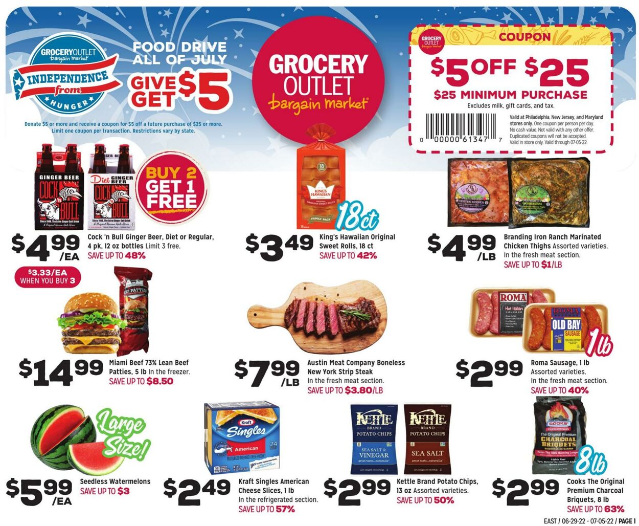 Weekly ad Grocery Outlet 06/29/2022 - 07/05/2022