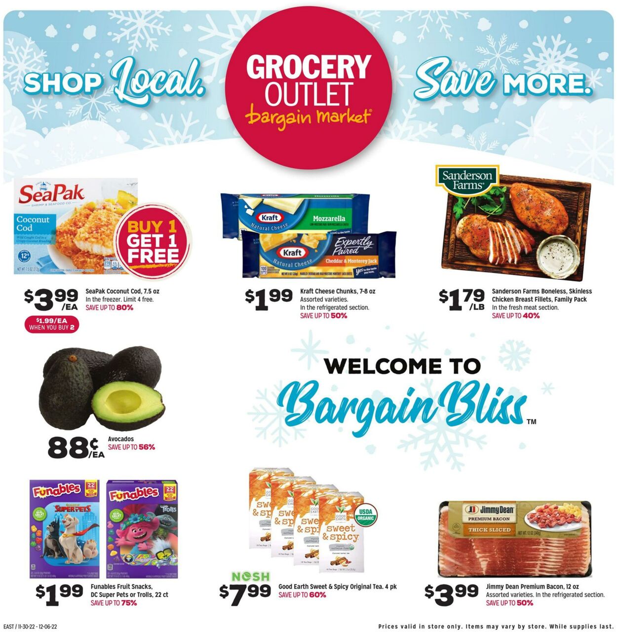 Weekly ad Grocery Outlet 11/30/2022 - 12/06/2022