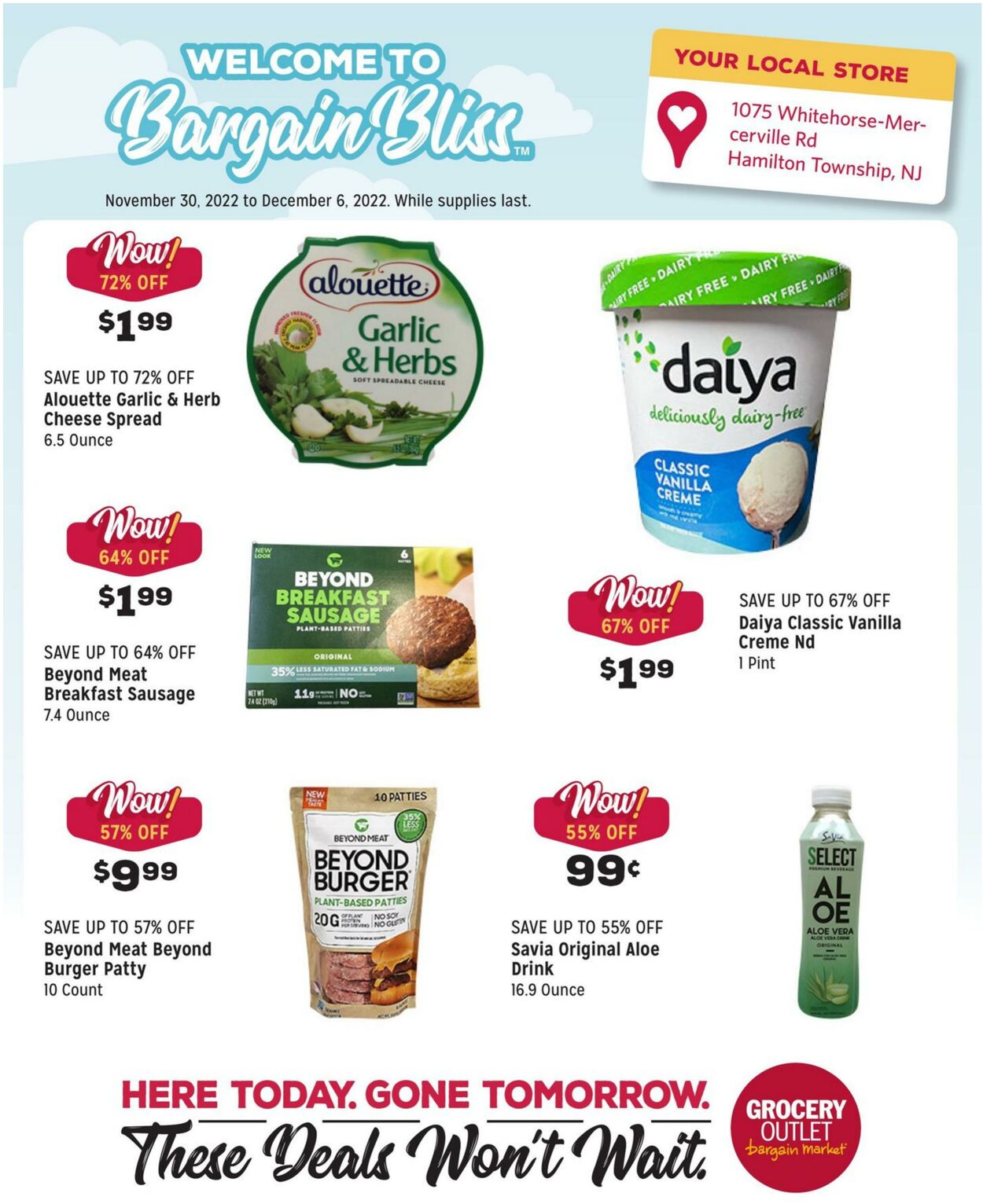 Weekly ad Grocery Outlet 11/30/2022 - 12/06/2022