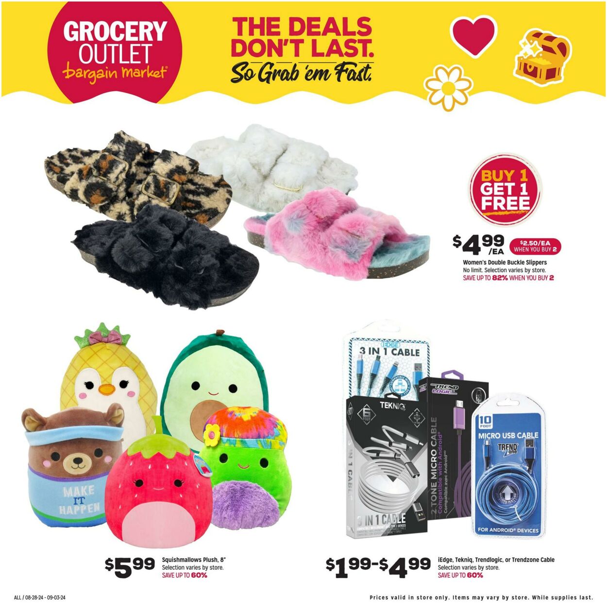 Weekly ad Grocery Outlet 08/28/2024 - 09/03/2024