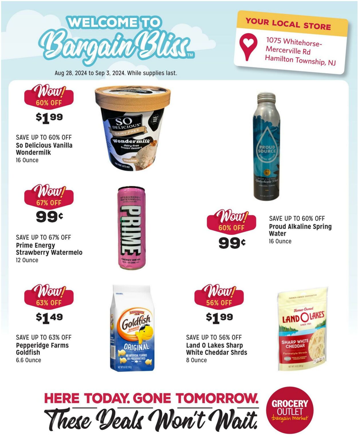 Weekly ad Grocery Outlet 08/28/2024 - 09/03/2024