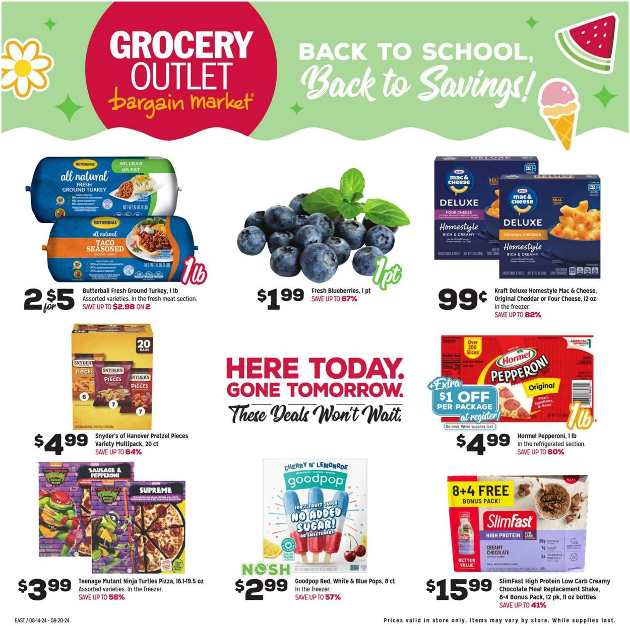 Weekly ad Grocery Outlet 08/14/2024 - 08/20/2024