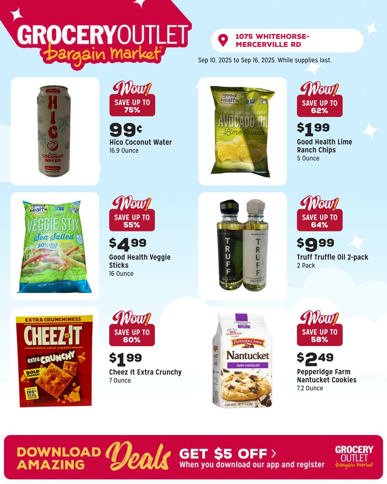 Weekly ad Grocery Outlet 09/10/2025 - 09/16/2025