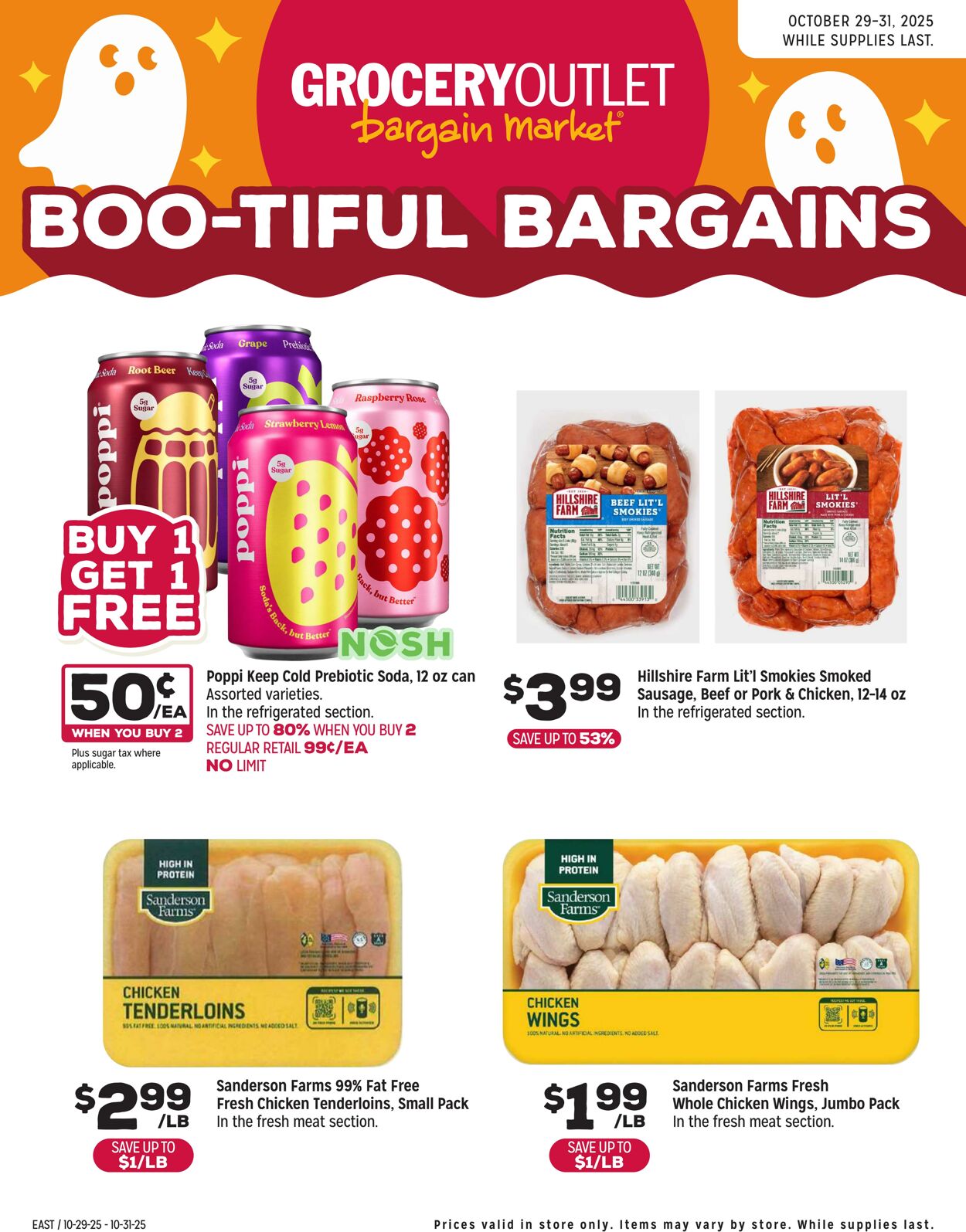 Weekly ad Grocery Outlet 10/29/2025 - 11/04/2025