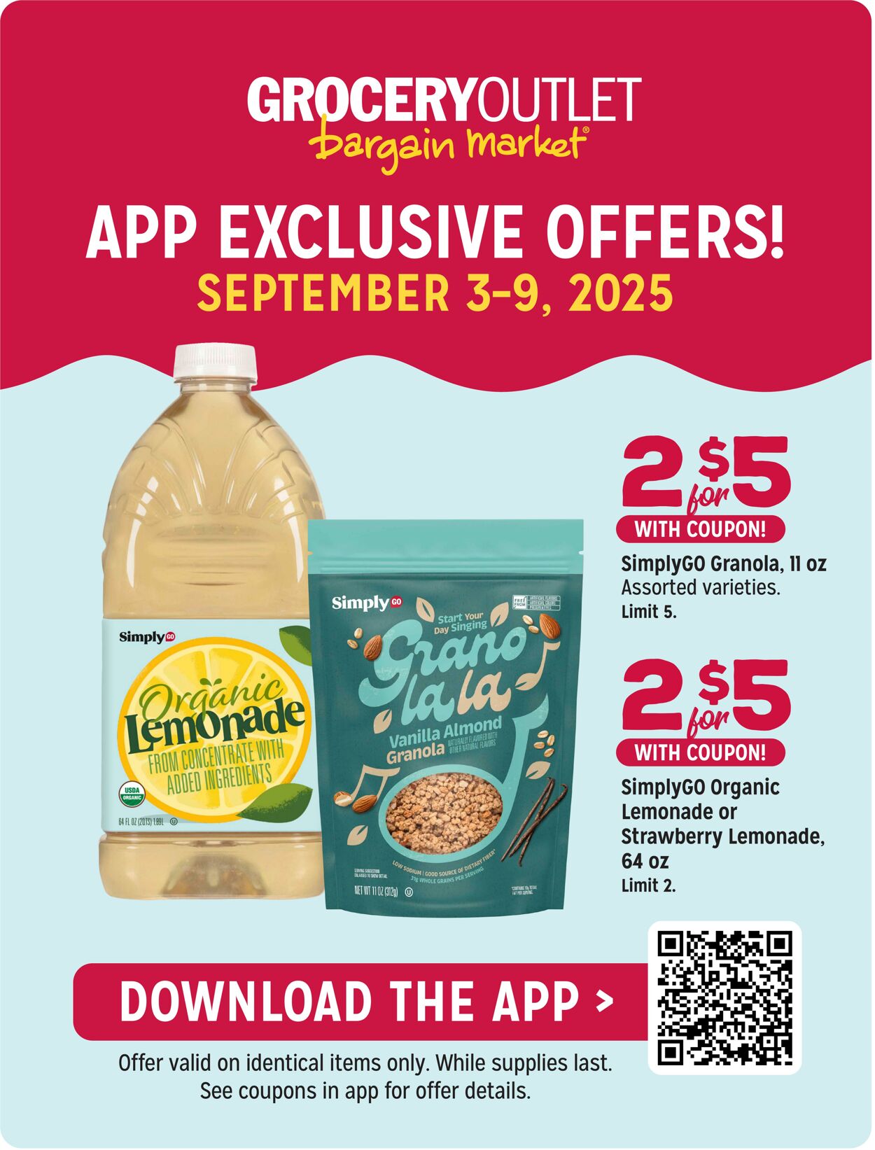 Weekly ad Grocery Outlet 09/03/2025 - 09/09/2025