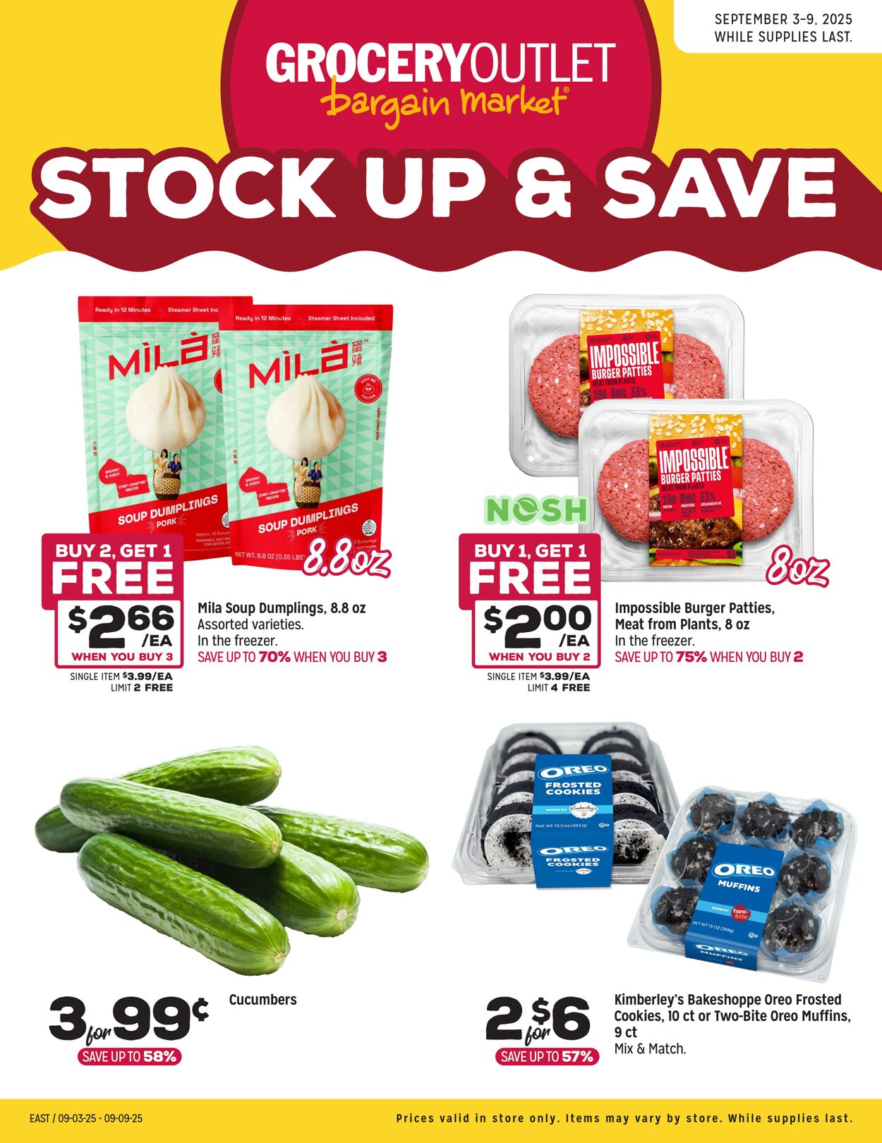 Weekly ad Grocery Outlet 09/03/2025 - 09/09/2025