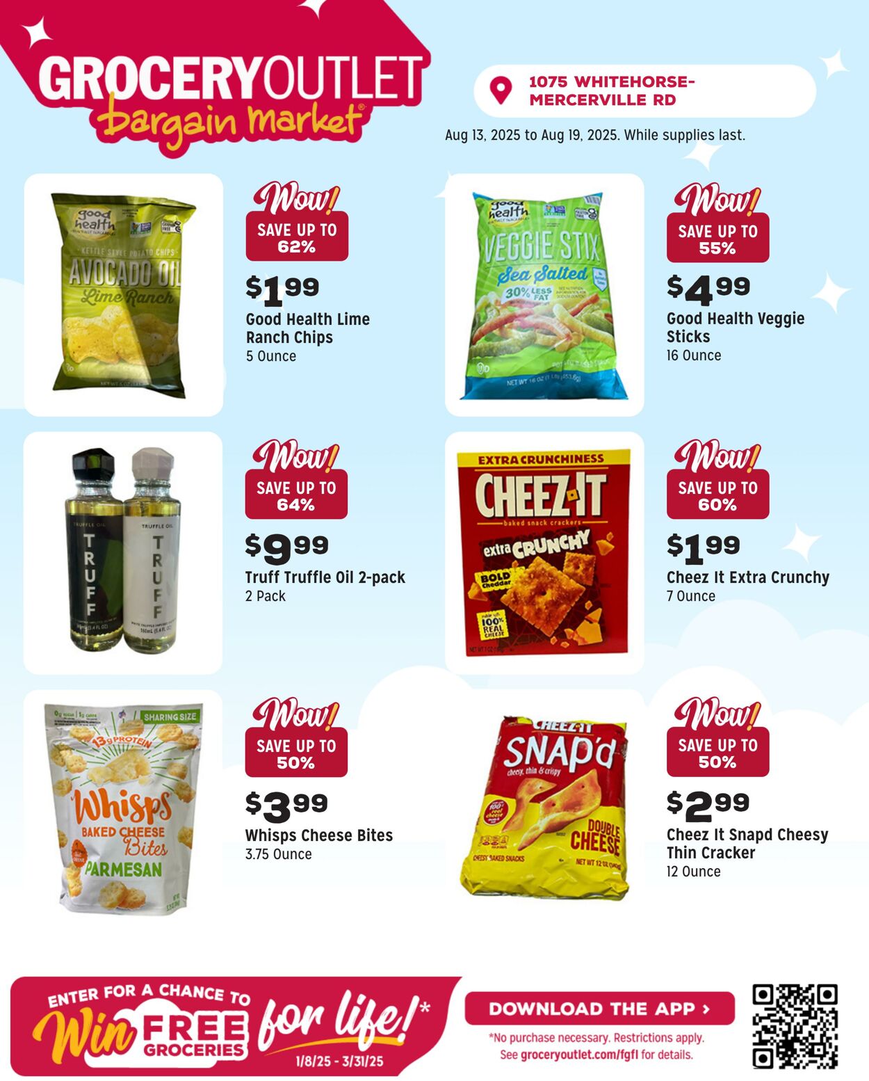 Weekly ad Grocery Outlet 08/13/2025 - 08/19/2025