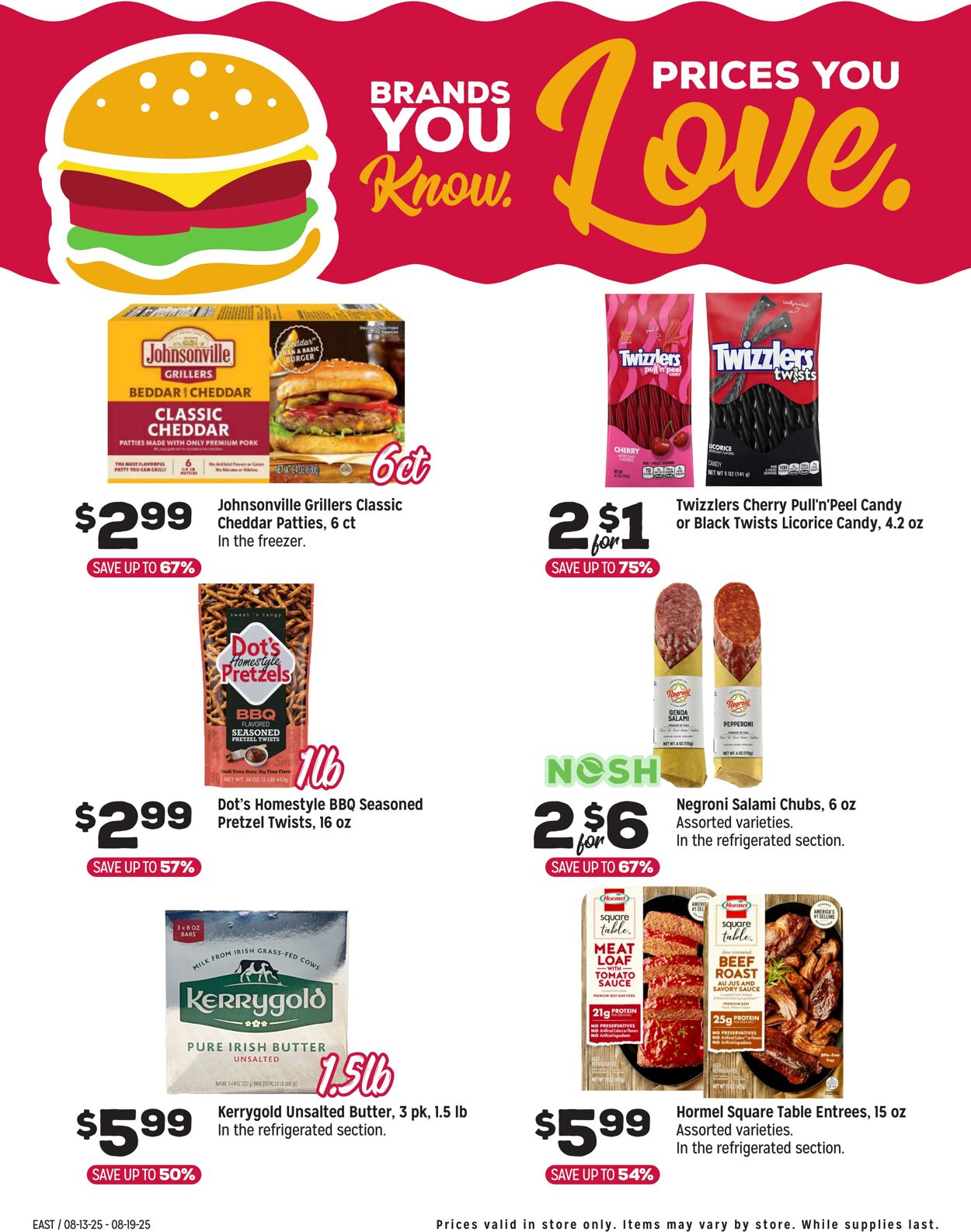 Weekly ad Grocery Outlet 08/13/2025 - 08/19/2025