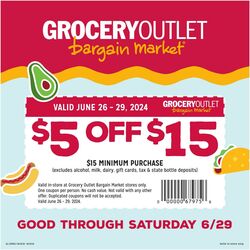 Weekly ad Grocery Outlet 05/22/2024 - 05/28/2024