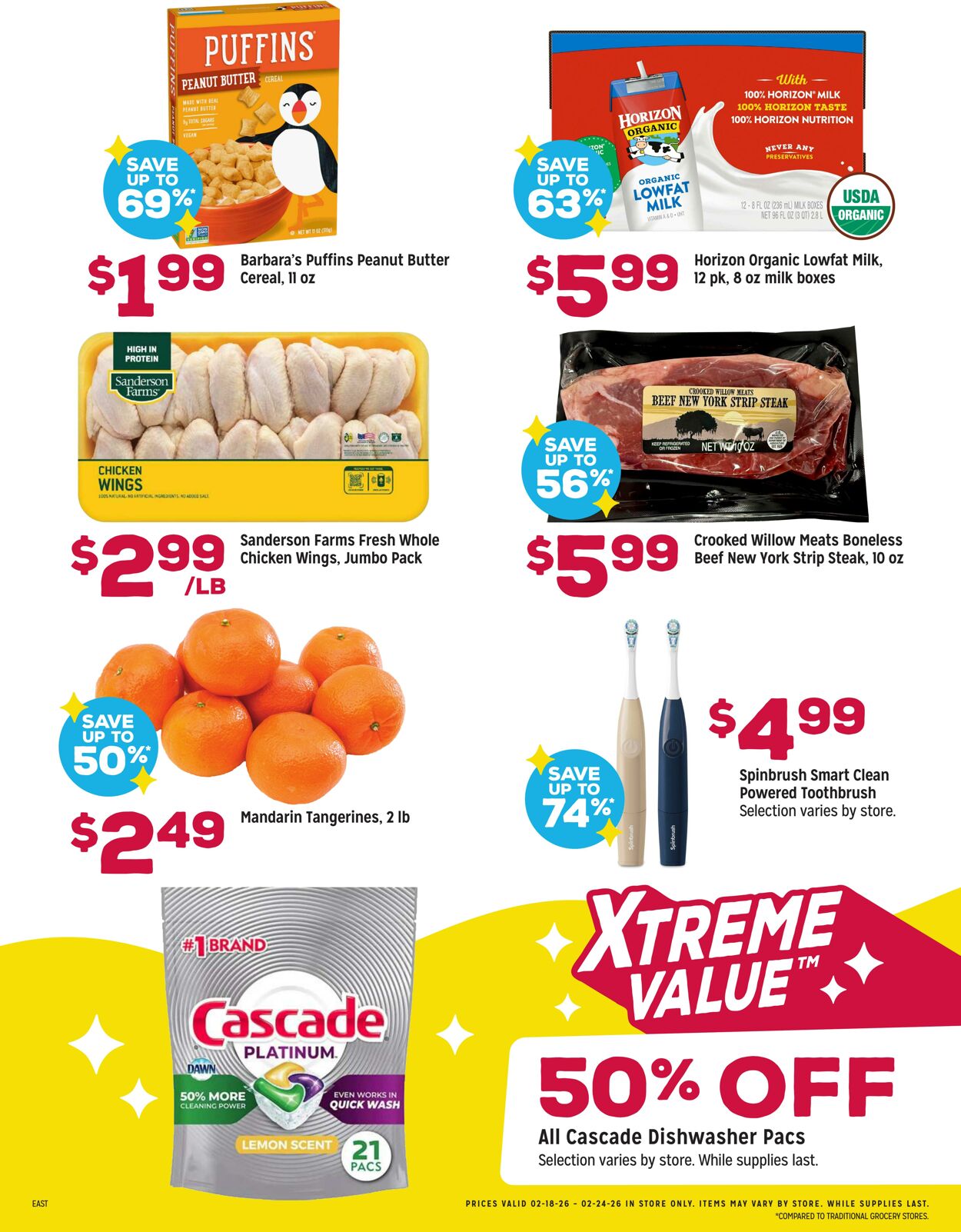 Weekly ad Grocery Outlet 02/18/2026 - 02/24/2026