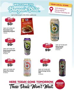 Weekly ad Grocery Outlet 04/10/2024 - 04/16/2024