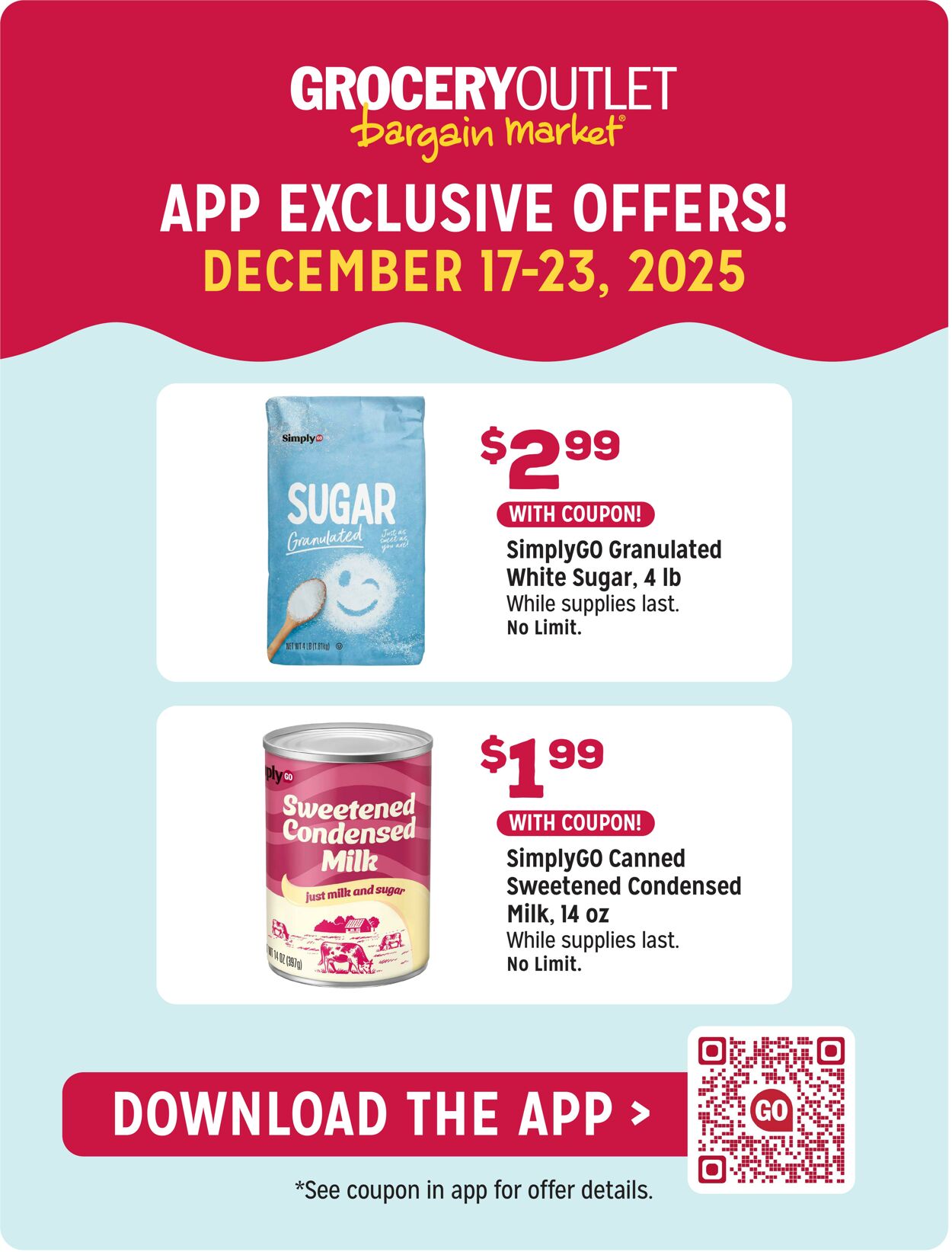 Weekly ad Grocery Outlet 12/17/2025 - 12/23/2025