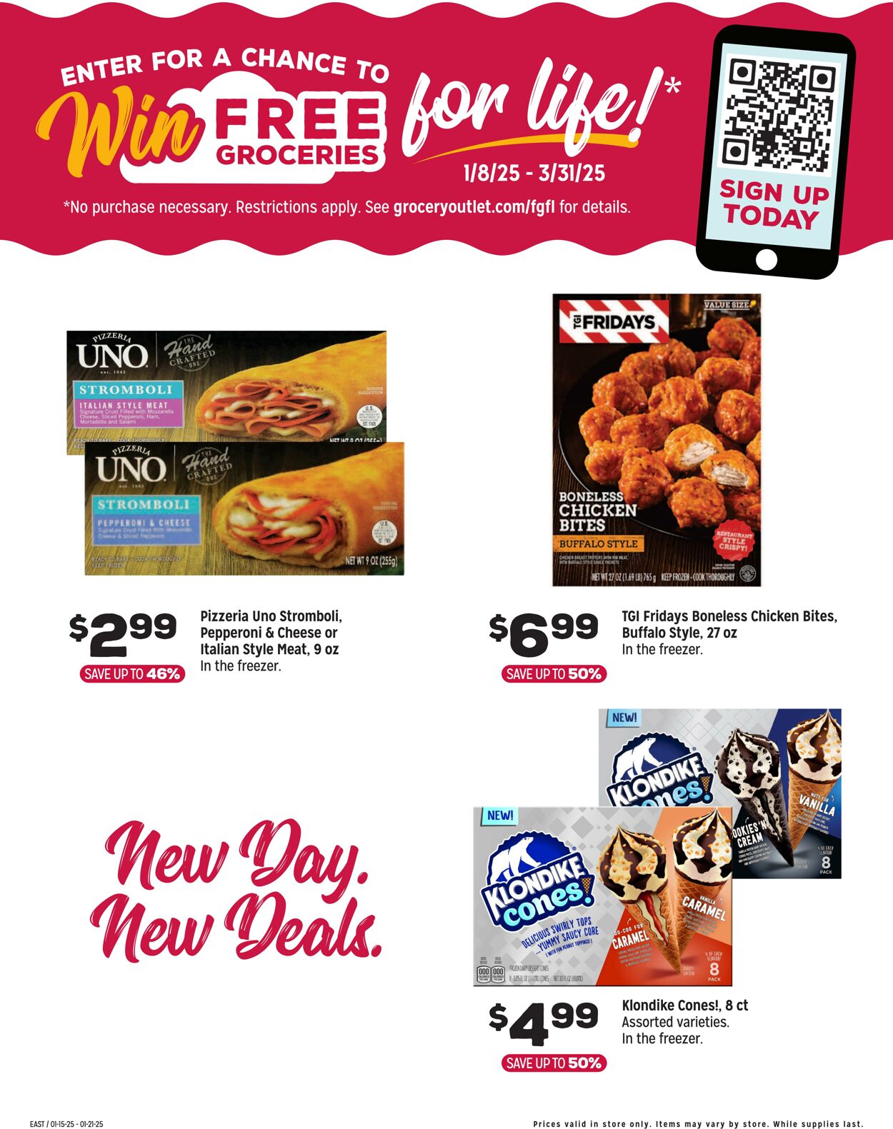 Weekly ad Grocery Outlet 01/15/2025 - 01/21/2025