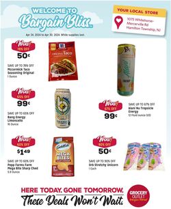 Weekly ad Grocery Outlet 04/17/2024 - 04/23/2024