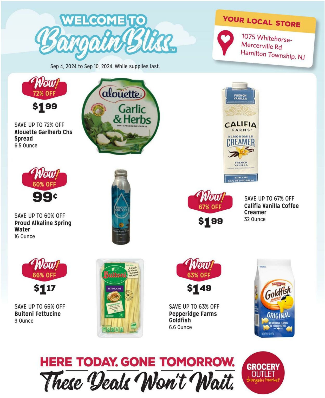 Weekly ad Grocery Outlet 09/04/2024 - 09/10/2024