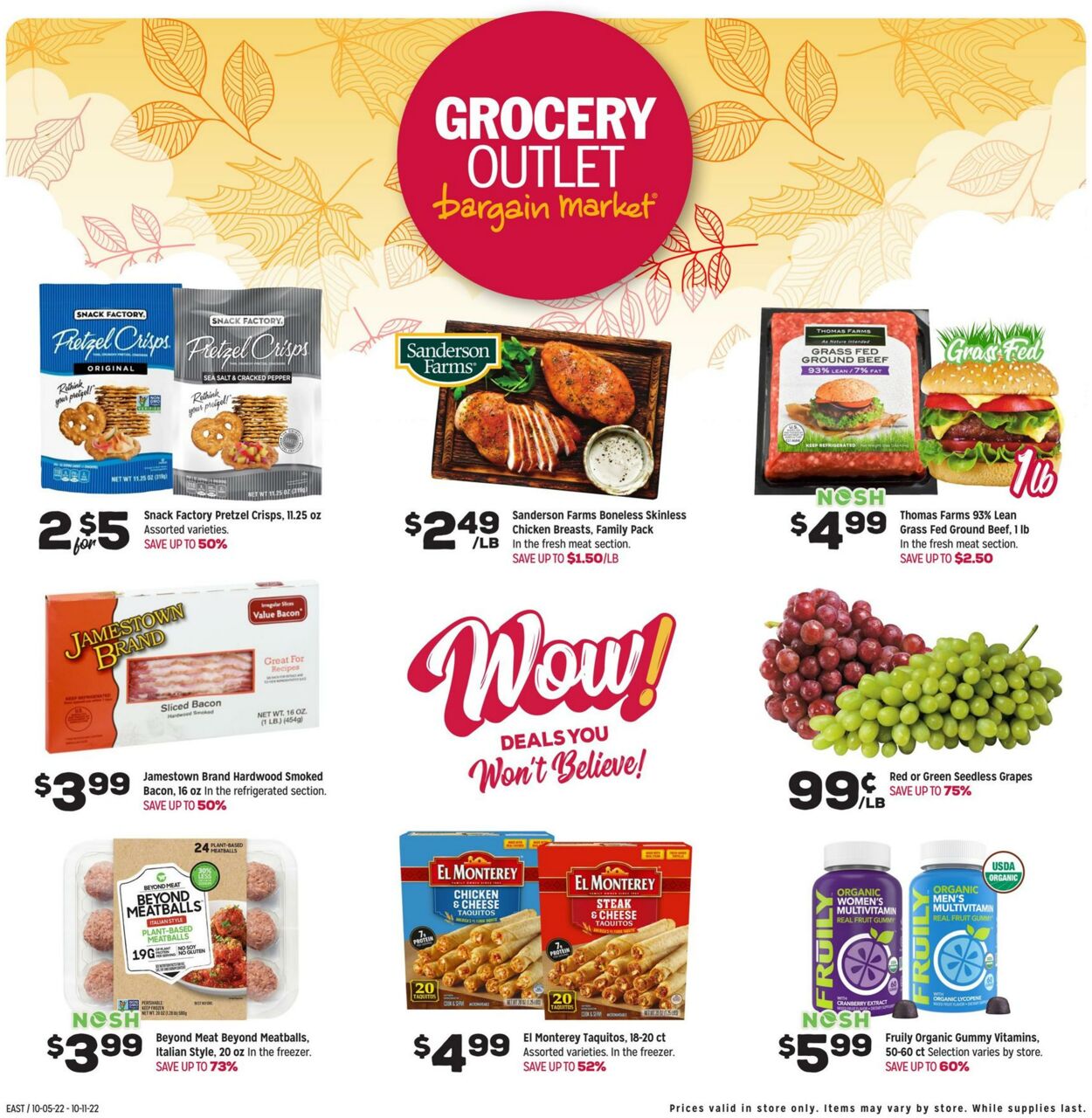 Weekly ad Grocery Outlet 10/05/2022 - 10/11/2022