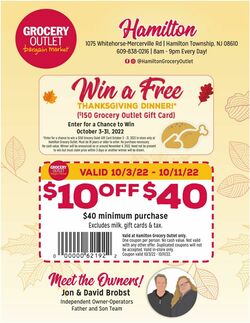 Weekly ad Grocery Outlet 10/05/2022-10/11/2022