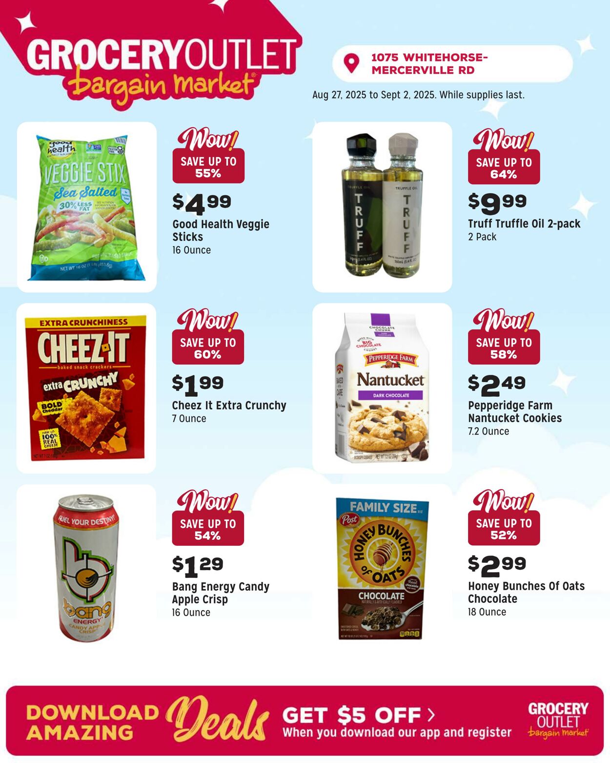 Weekly ad Grocery Outlet 08/27/2025 - 09/02/2025