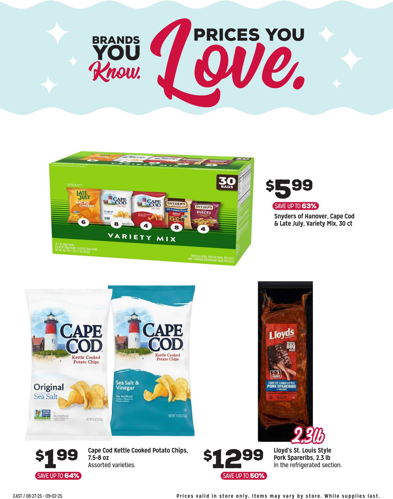 Weekly ad Grocery Outlet 08/27/2025 - 09/02/2025