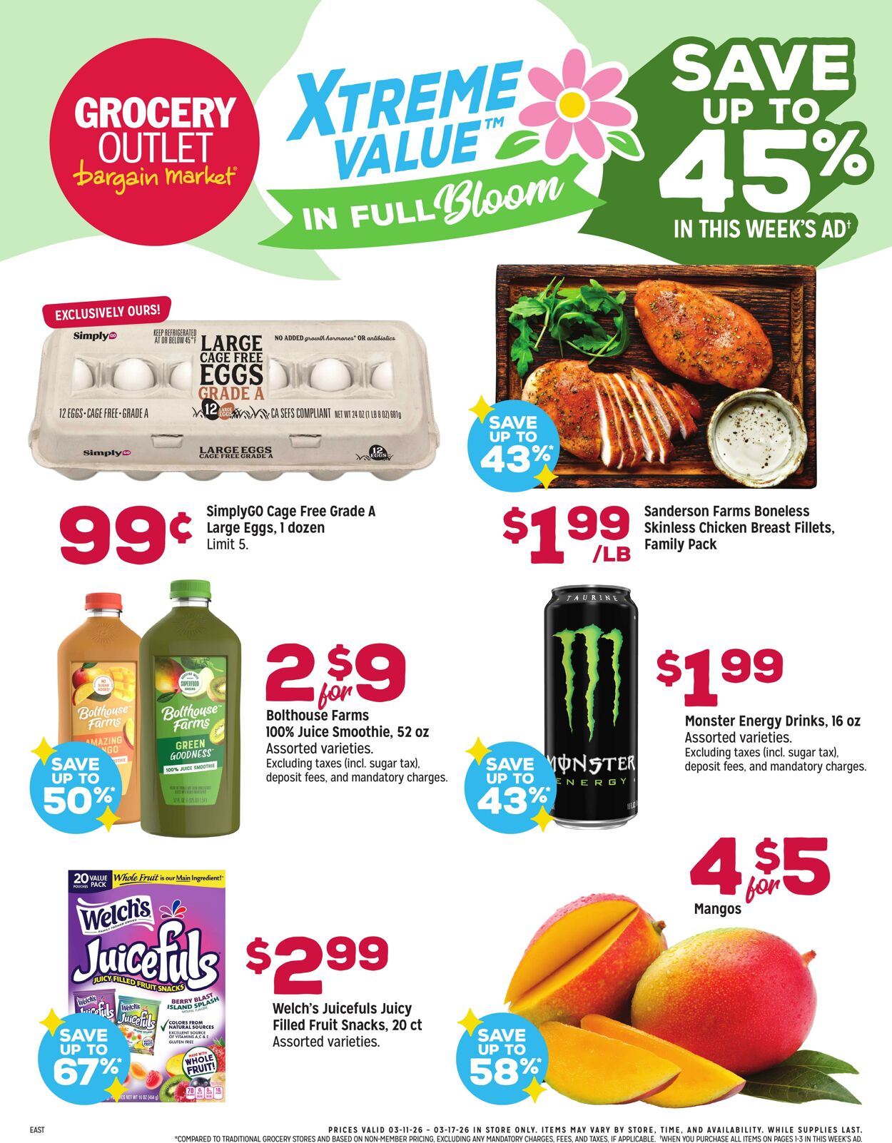 Weekly ad Grocery Outlet 03/11/2026 - 03/17/2026