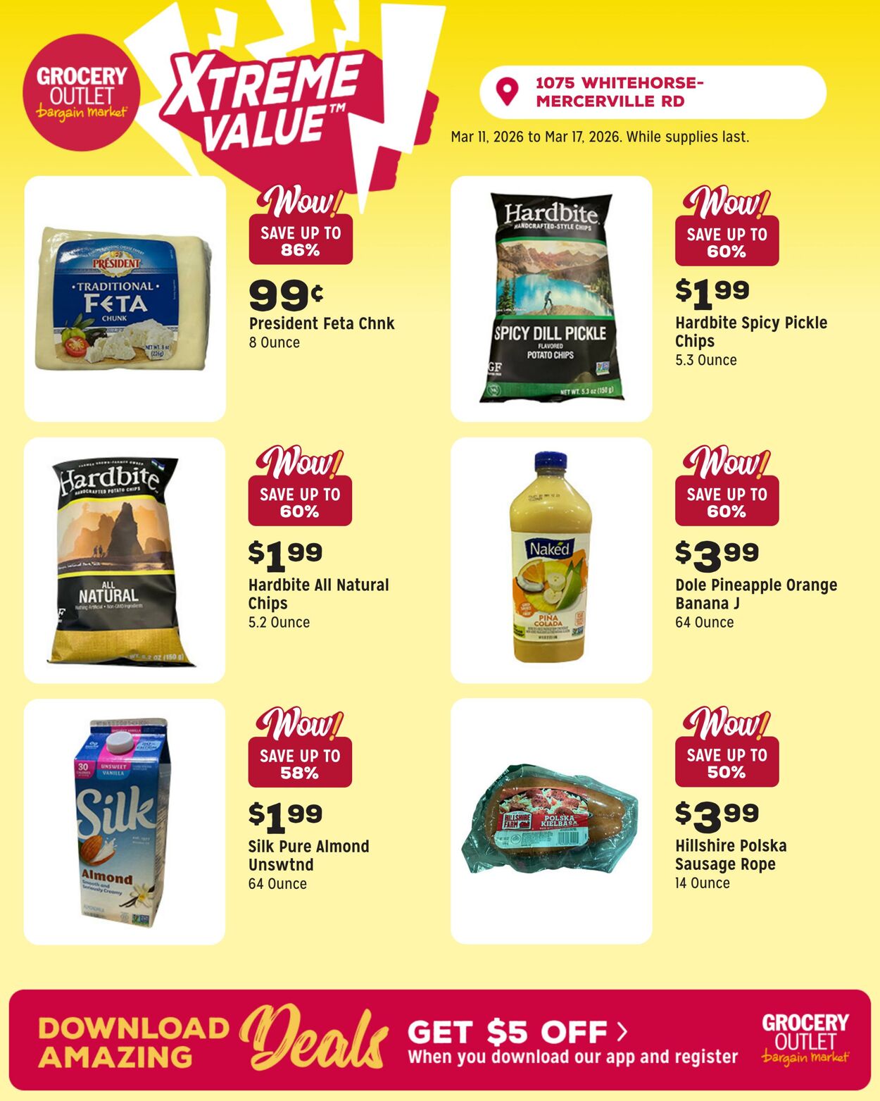 Weekly ad Grocery Outlet 03/11/2026 - 03/17/2026