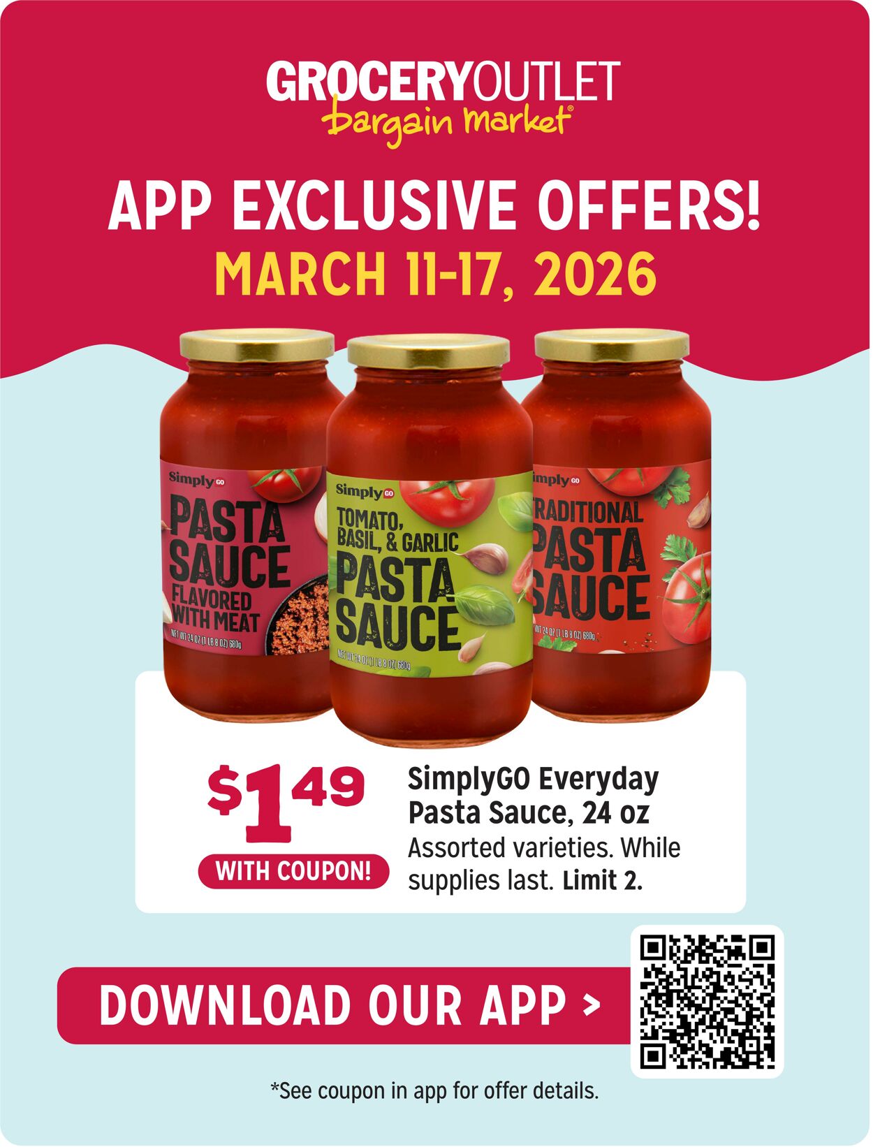 Weekly ad Grocery Outlet 03/11/2026 - 03/17/2026