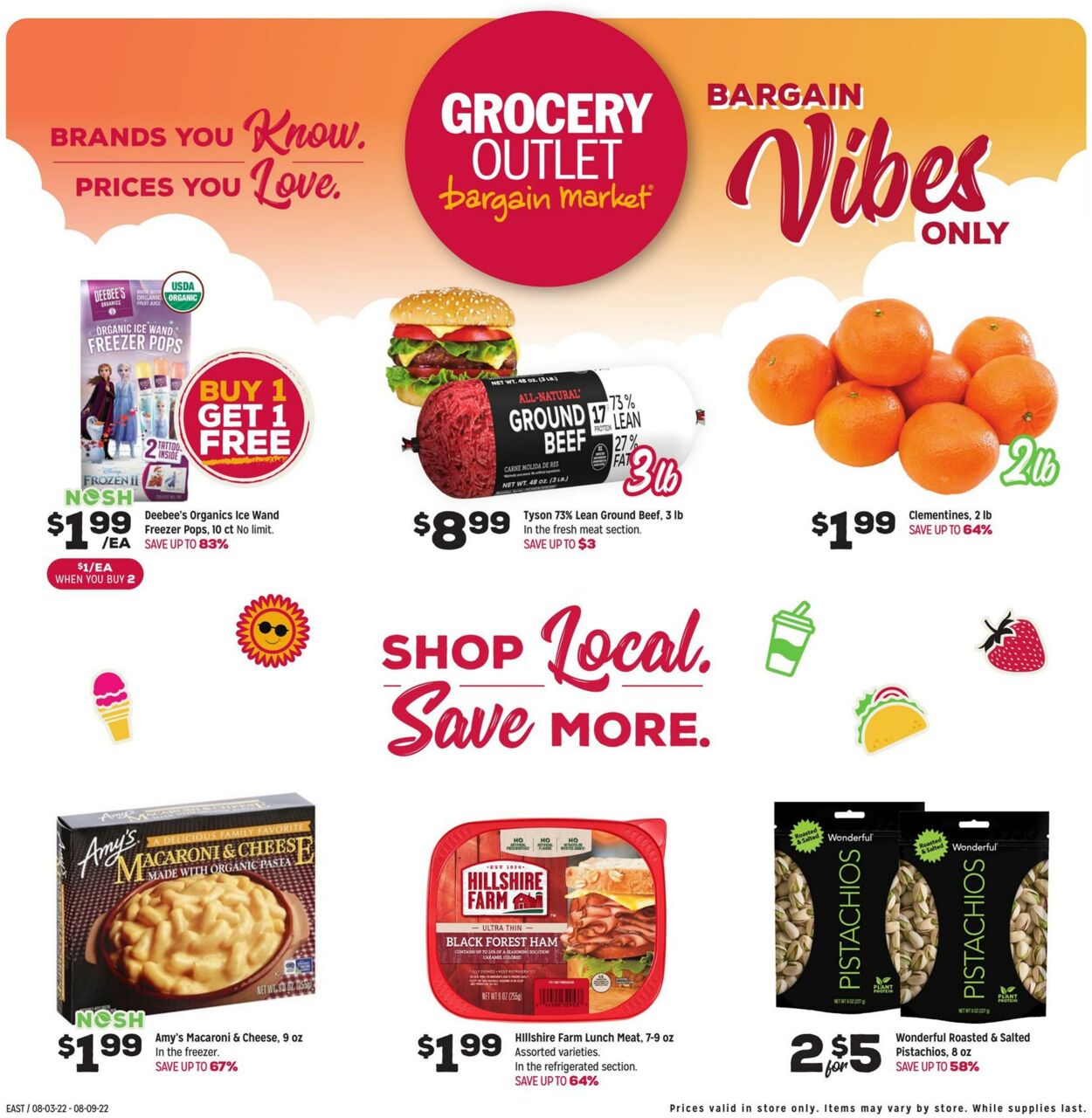 Weekly ad Grocery Outlet 08/03/2022-08/09/2022