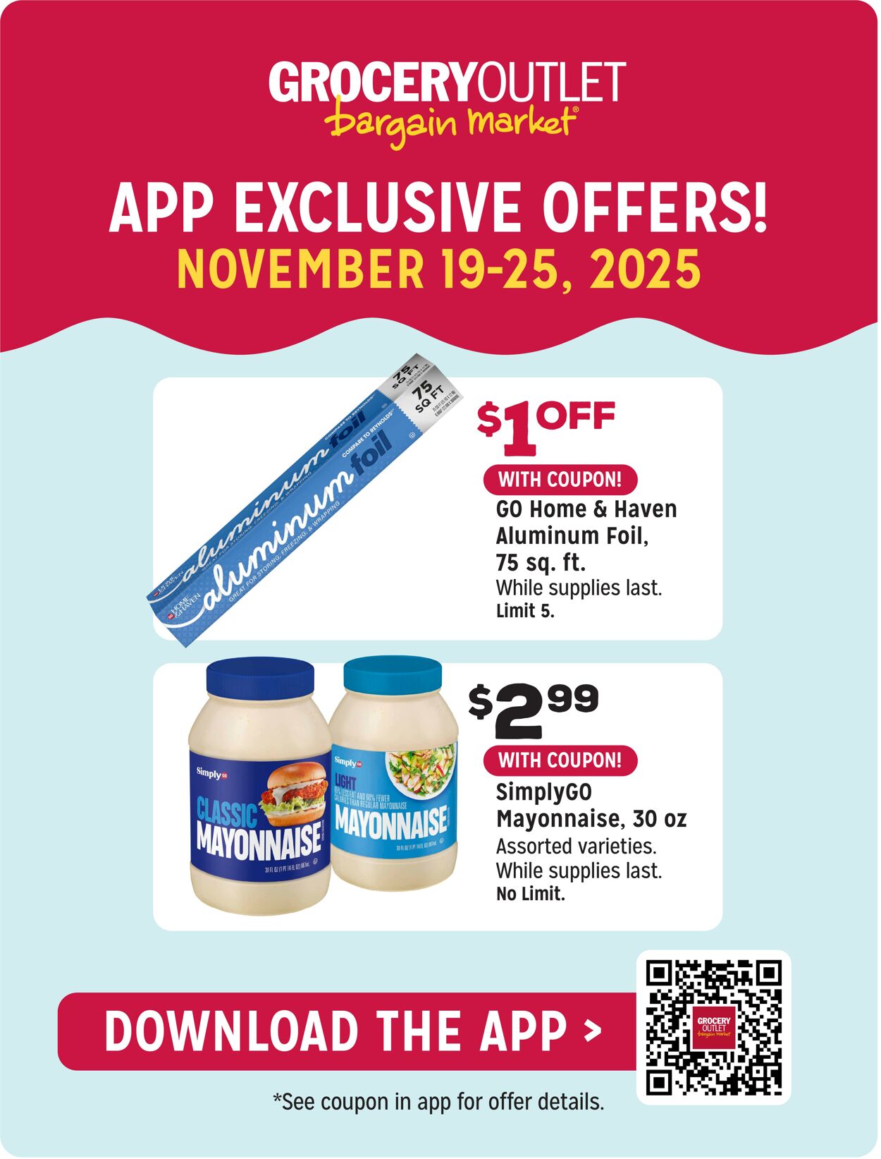 Weekly ad Grocery Outlet 11/19/2025 - 11/25/2025