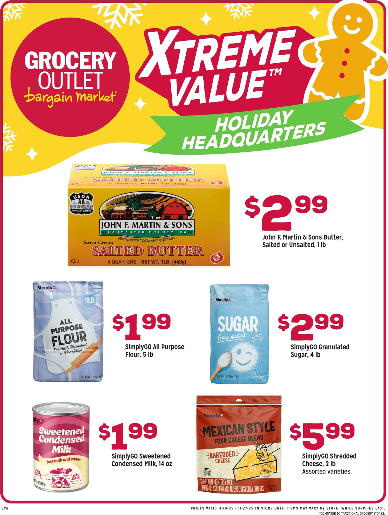 Weekly ad Grocery Outlet 11/19/2025 - 11/25/2025