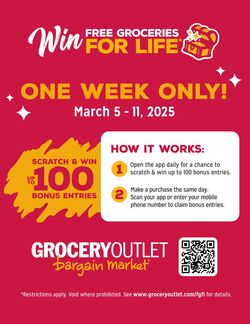 Weekly ad Grocery Outlet 12/11/2024 - 12/17/2024