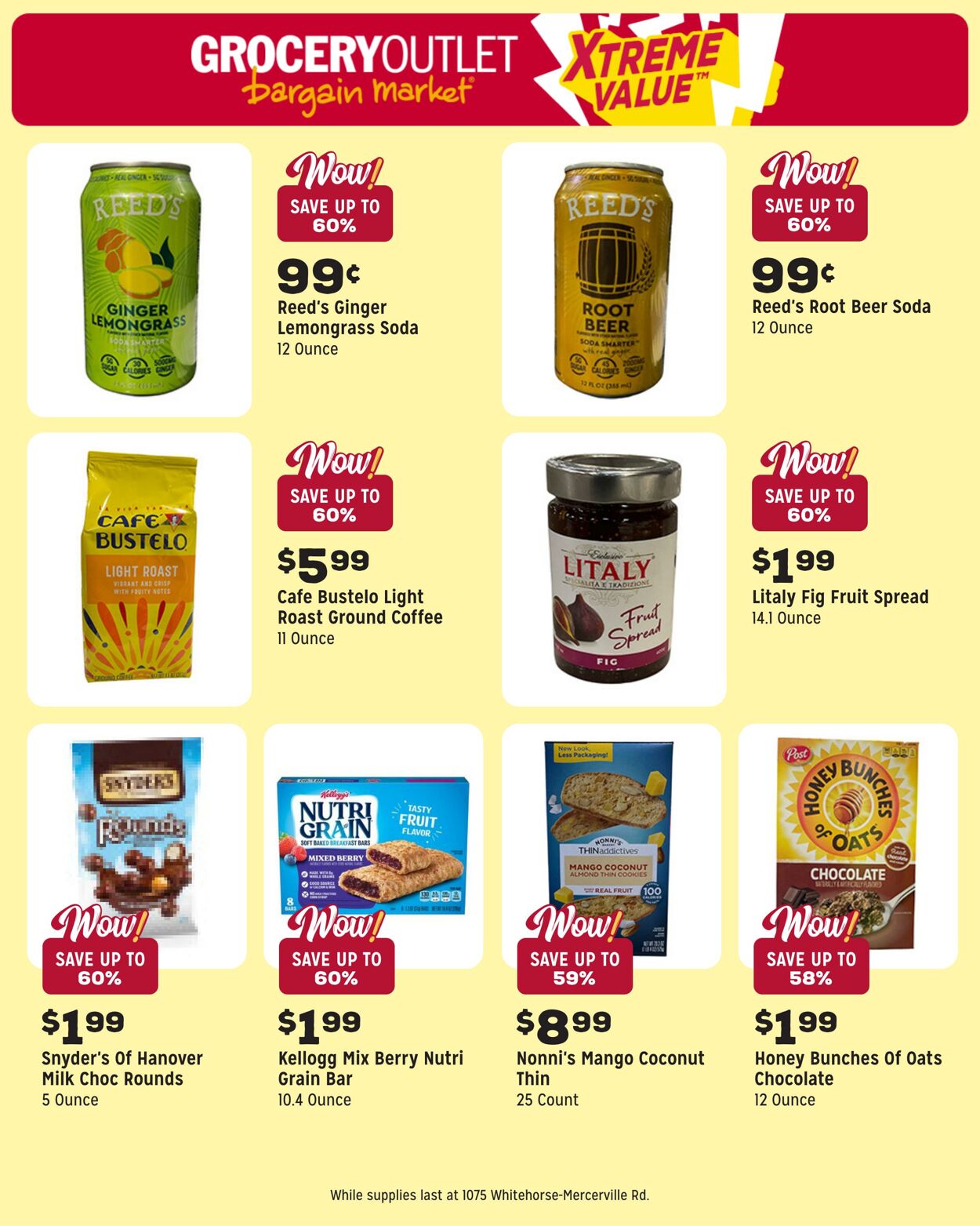 Weekly ad Grocery Outlet 03/25/2026 - 03/31/2026