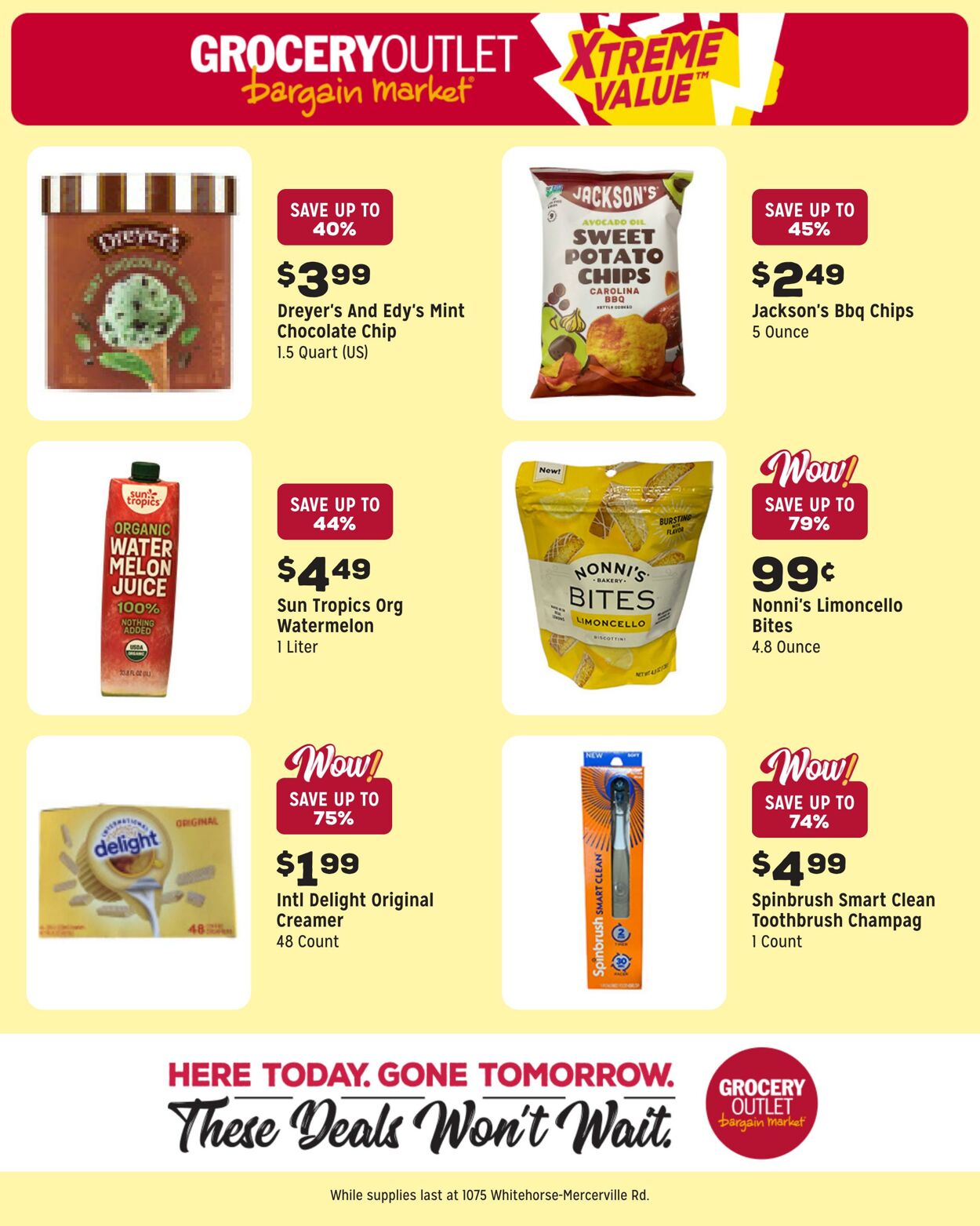 Weekly ad Grocery Outlet 03/25/2026 - 03/31/2026