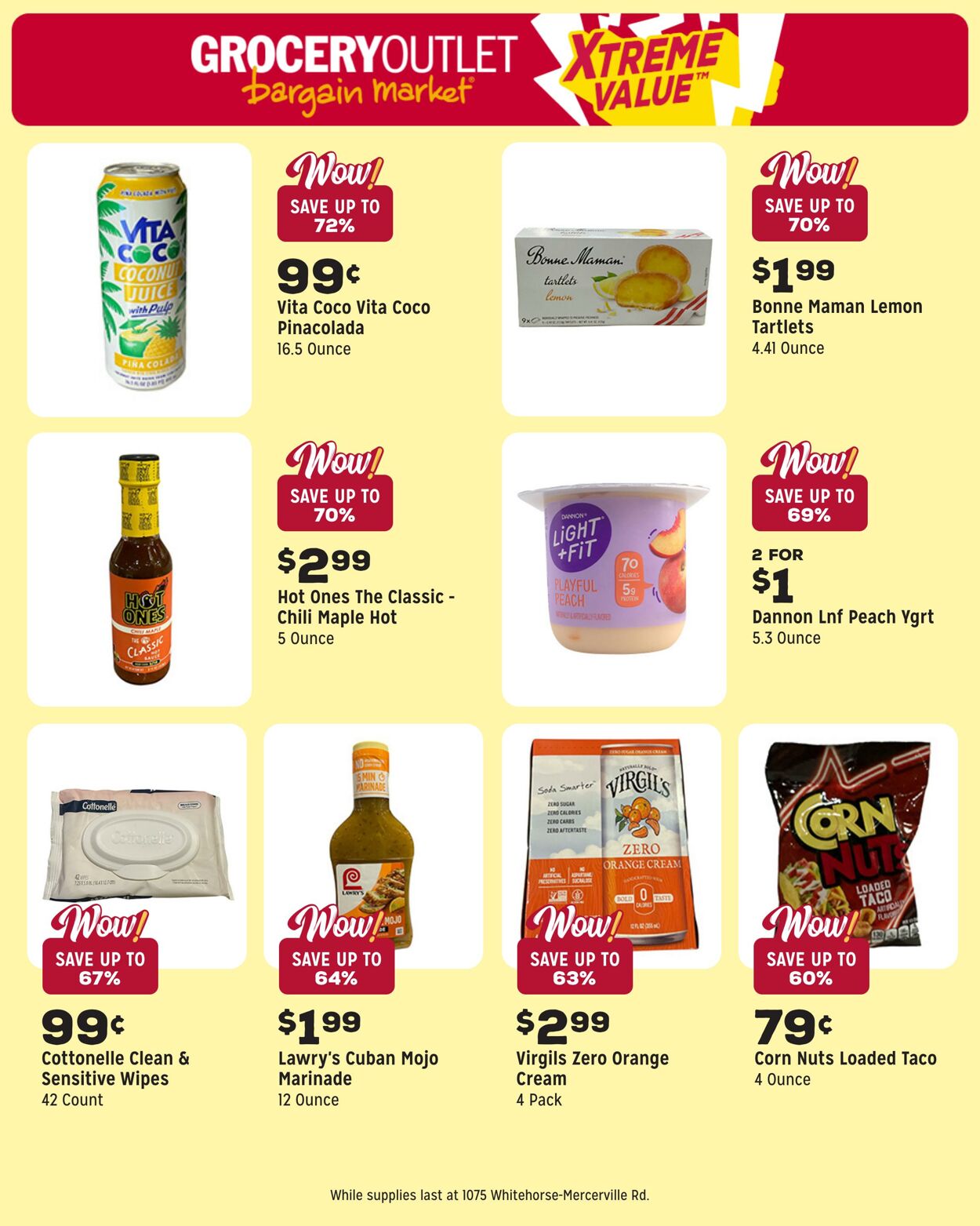 Weekly ad Grocery Outlet 03/25/2026 - 03/31/2026