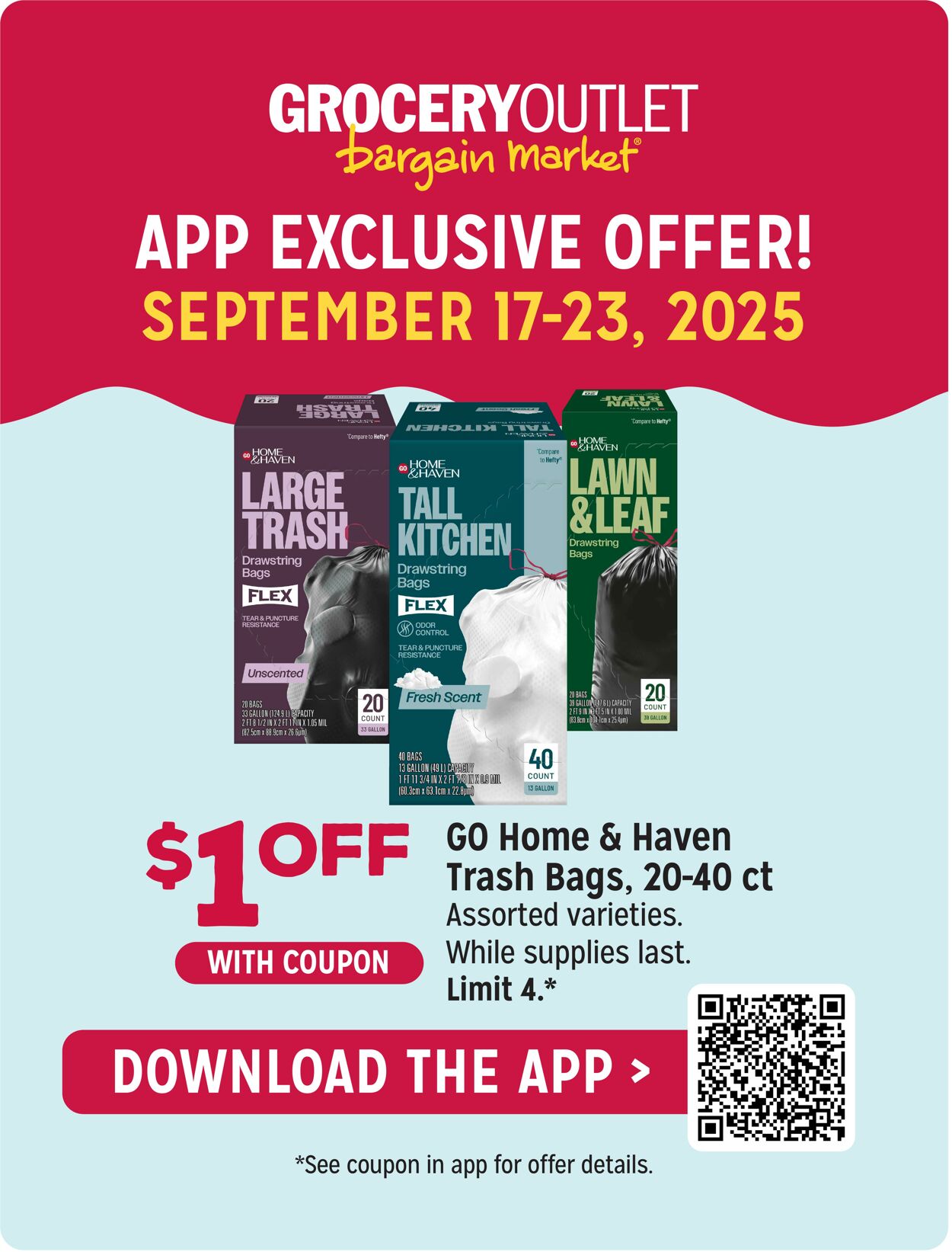 Weekly ad Grocery Outlet 09/17/2025 - 09/23/2025