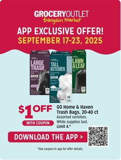 Weekly ad Grocery Outlet 09/17/2025 - 09/23/2025