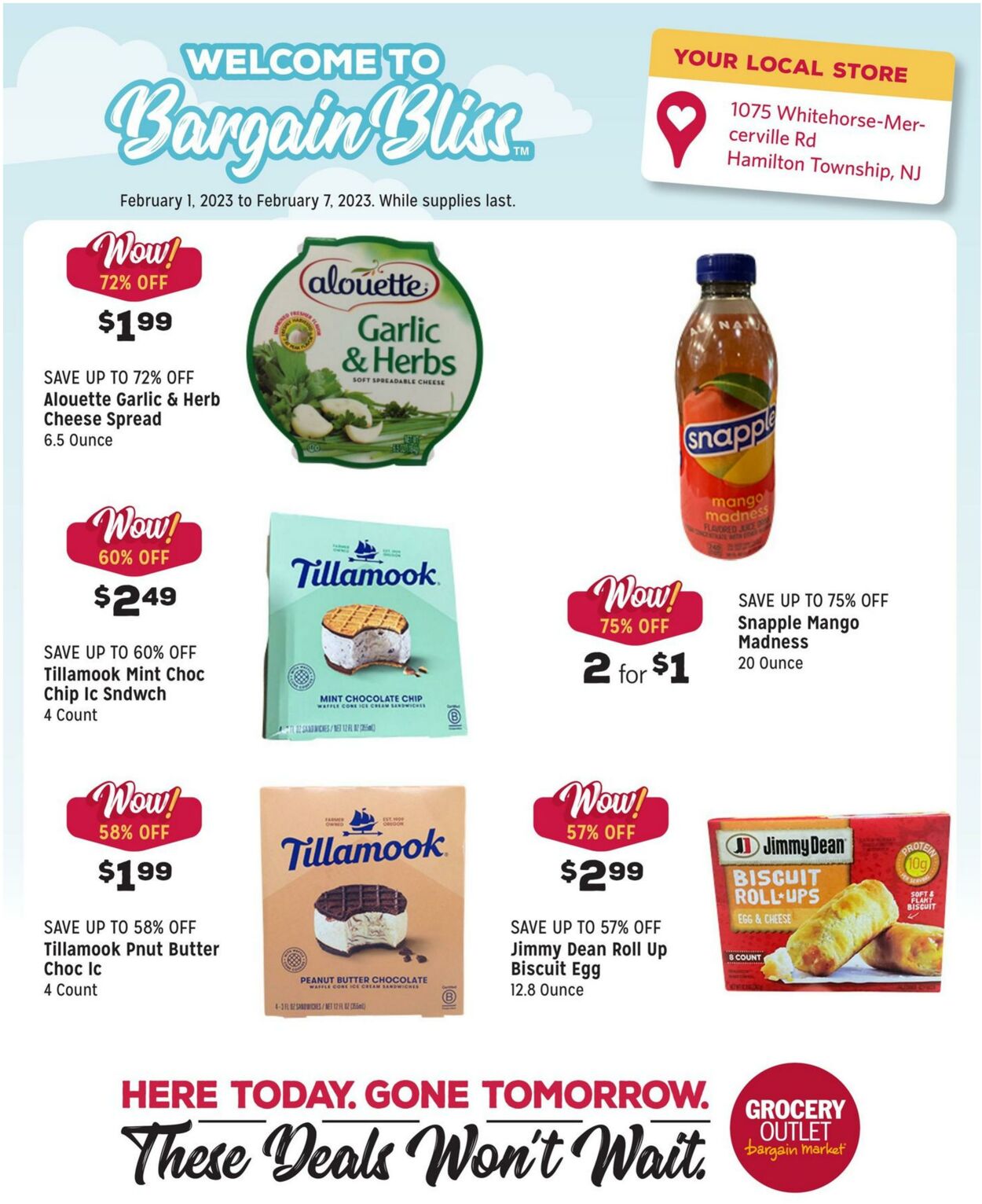 Weekly ad Grocery Outlet 02/01/2023 - 02/07/2023