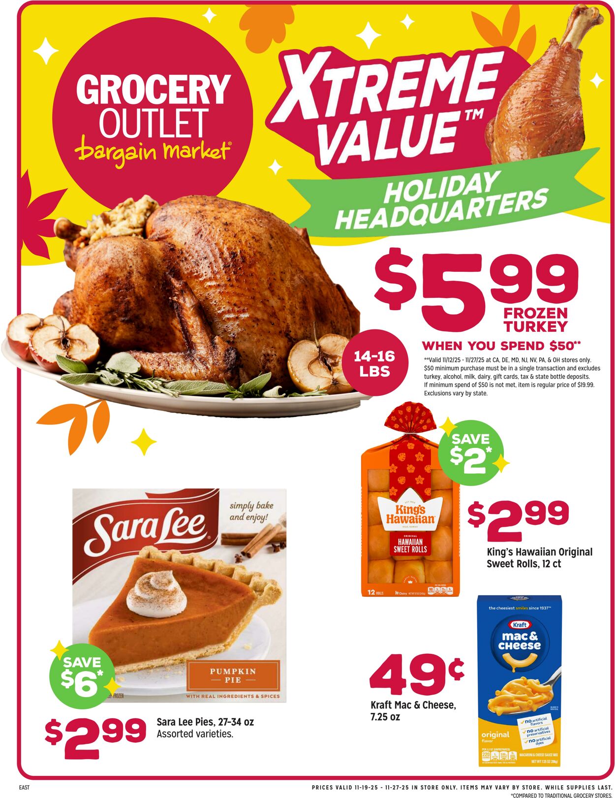 Weekly ad Grocery Outlet 11/26/2025 - 12/02/2025