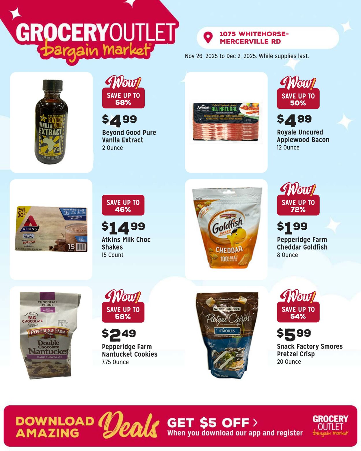 Weekly ad Grocery Outlet 11/26/2025 - 12/02/2025