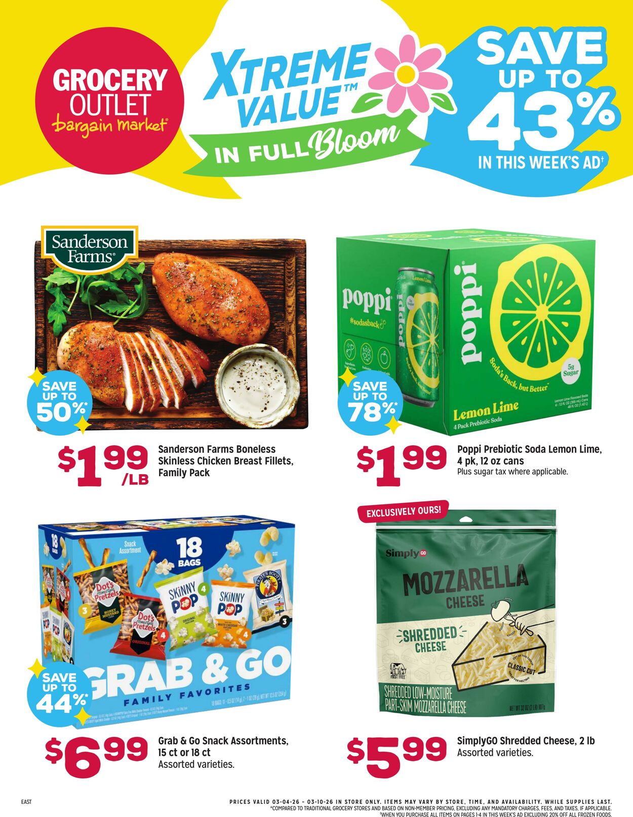 Weekly ad Grocery Outlet 03/04/2026 - 03/10/2026