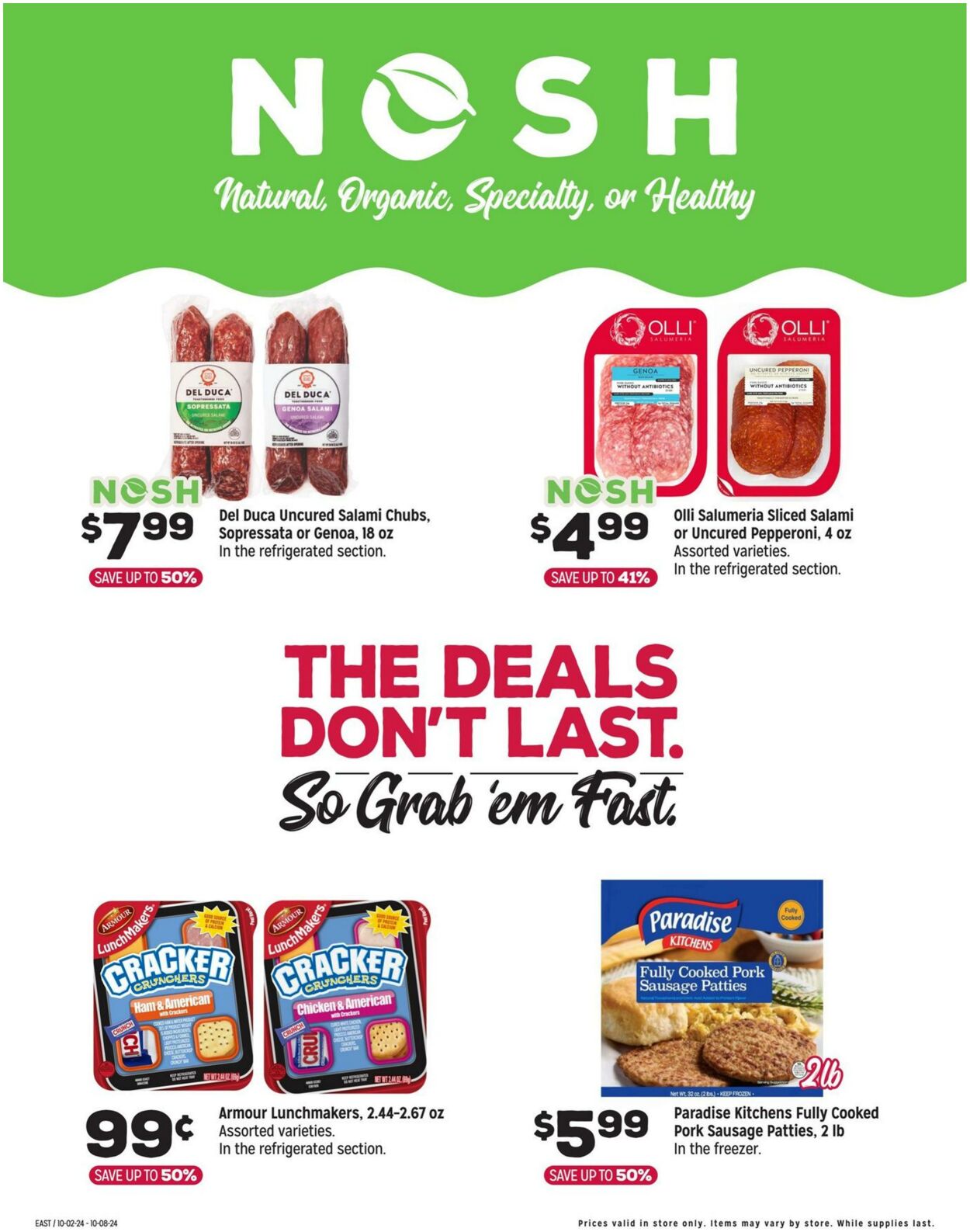 Weekly ad Grocery Outlet 10/02/2024 - 10/08/2024