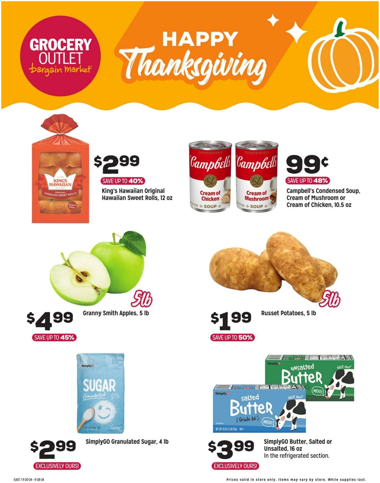 Weekly ad Grocery Outlet 11/20/2024 - 11/26/2024