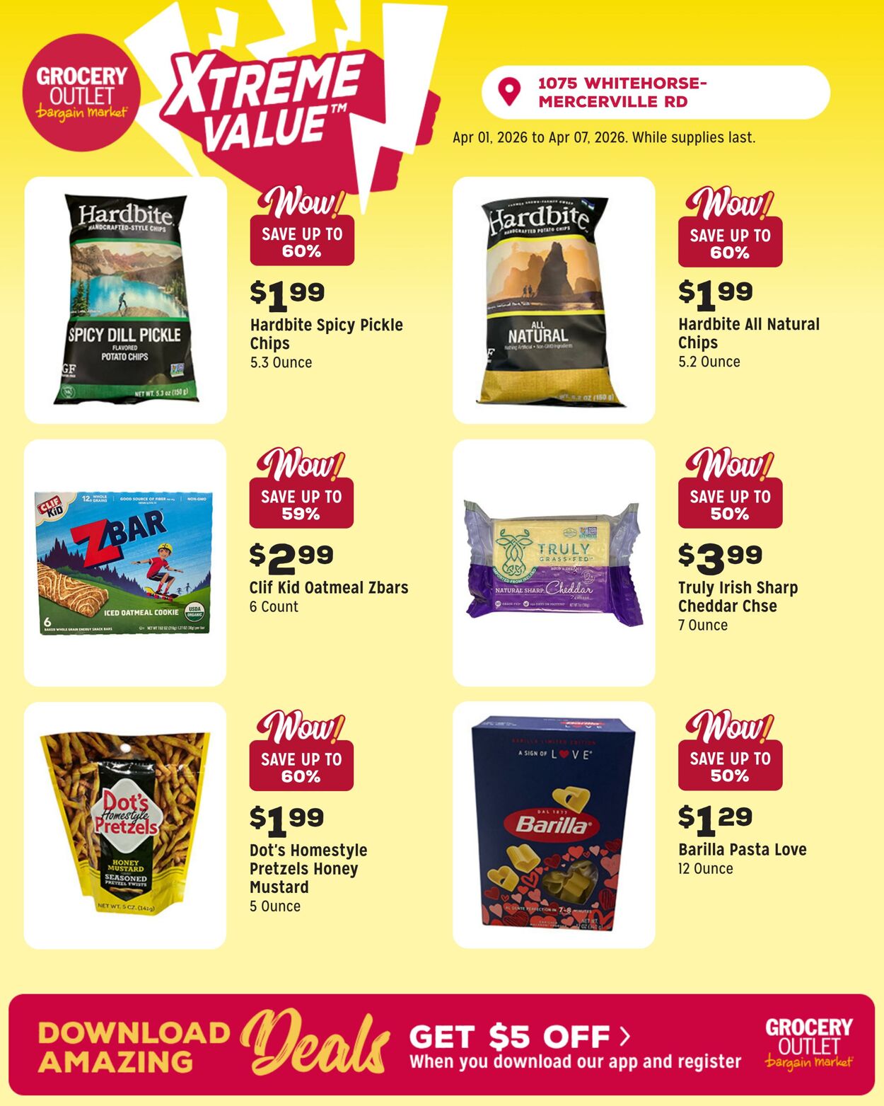 Weekly ad Grocery Outlet 04/01/2026 - 04/07/2026