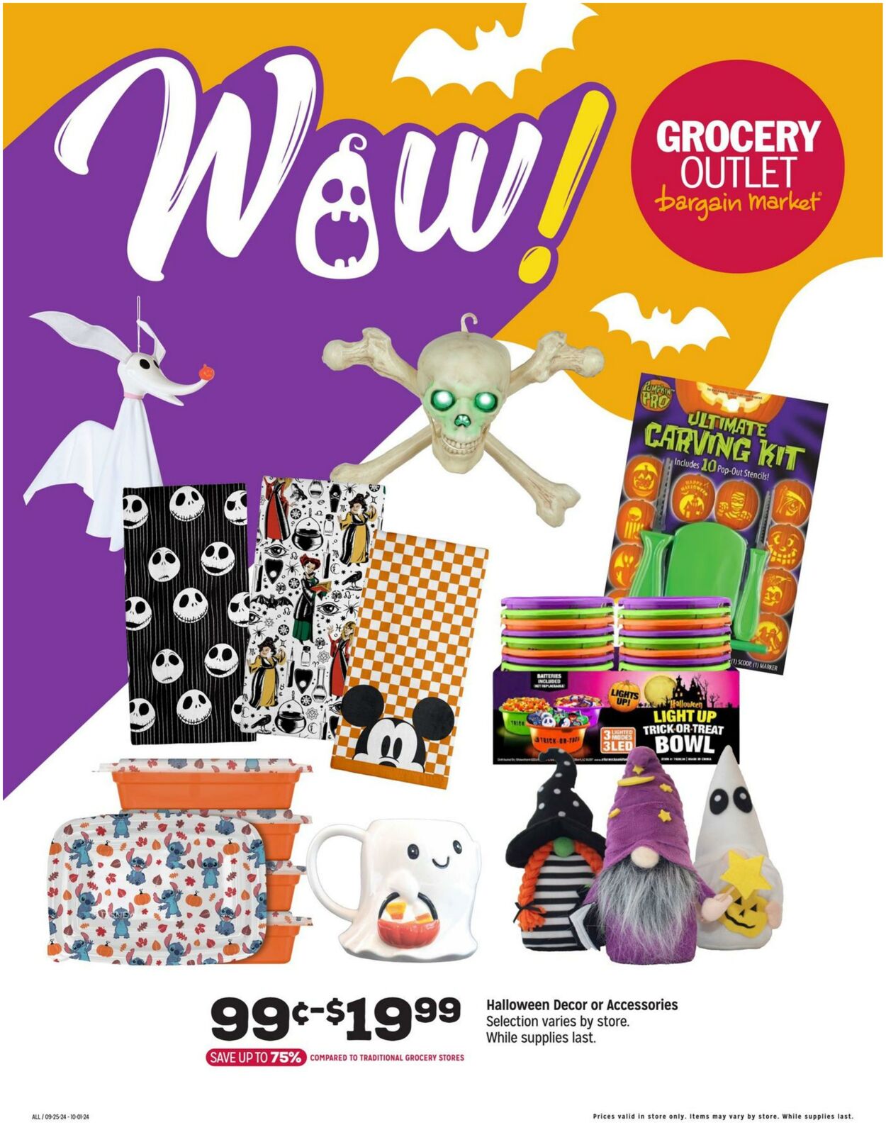 Weekly ad Grocery Outlet 09/25/2024 - 10/01/2024